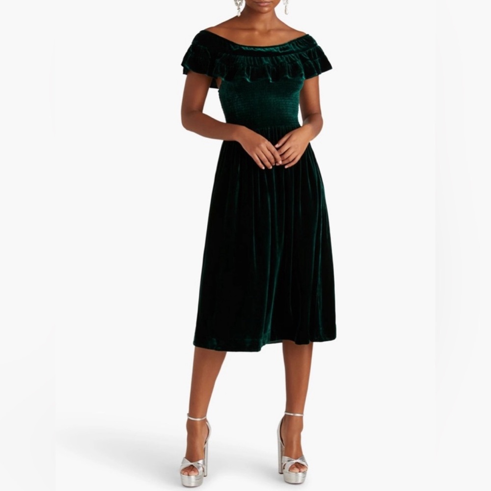 Hill House The Akilah Nap Dress in XS Emerald Green